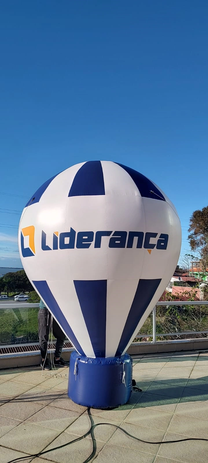 Balão inflável roof top em Santa Catarina