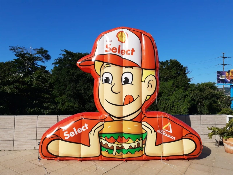 Bonecos infláveis personalizados em Santa Catarina