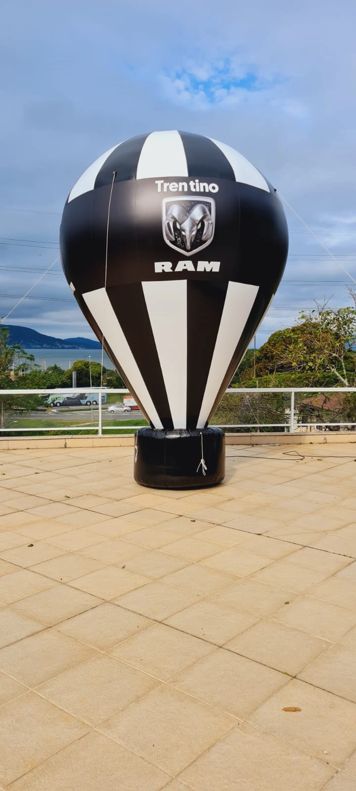 Fábrica de balão roof top em Santa Catarina