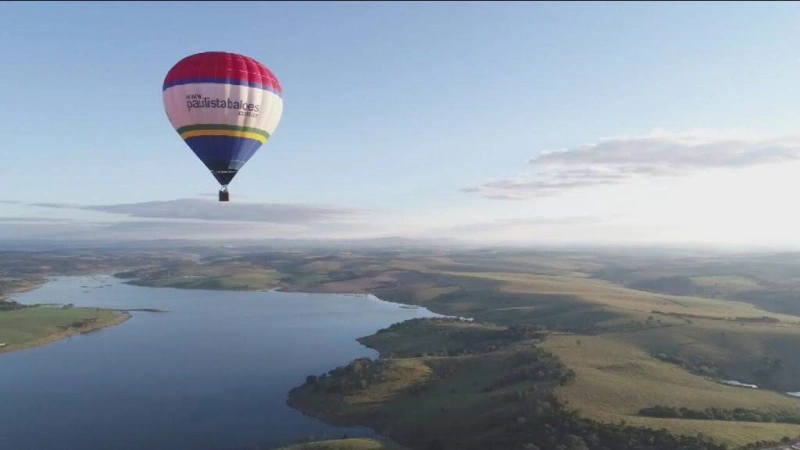 Viagem de balão em Santa Catarina