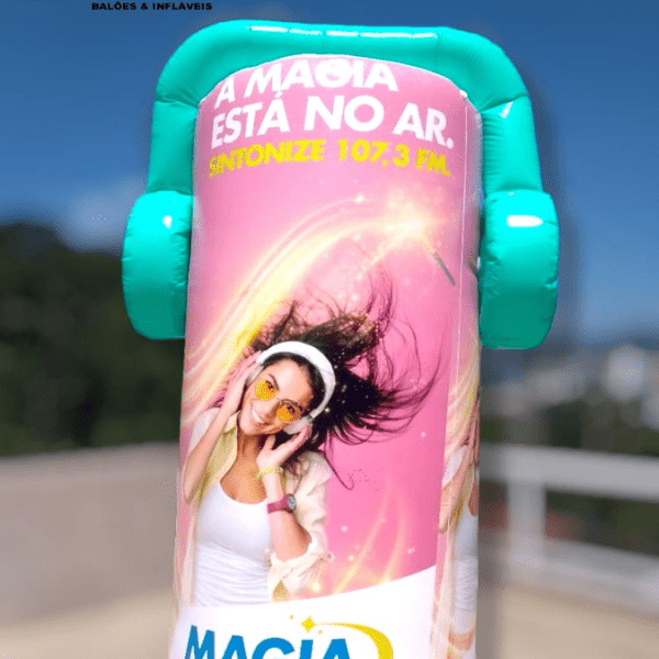 Toten Inflável promocional