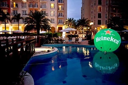 Boia inflável promocional