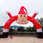 Marketing com inflável promocional para o Natal